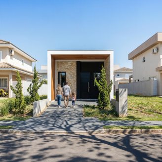 Casa com 76,82 m2